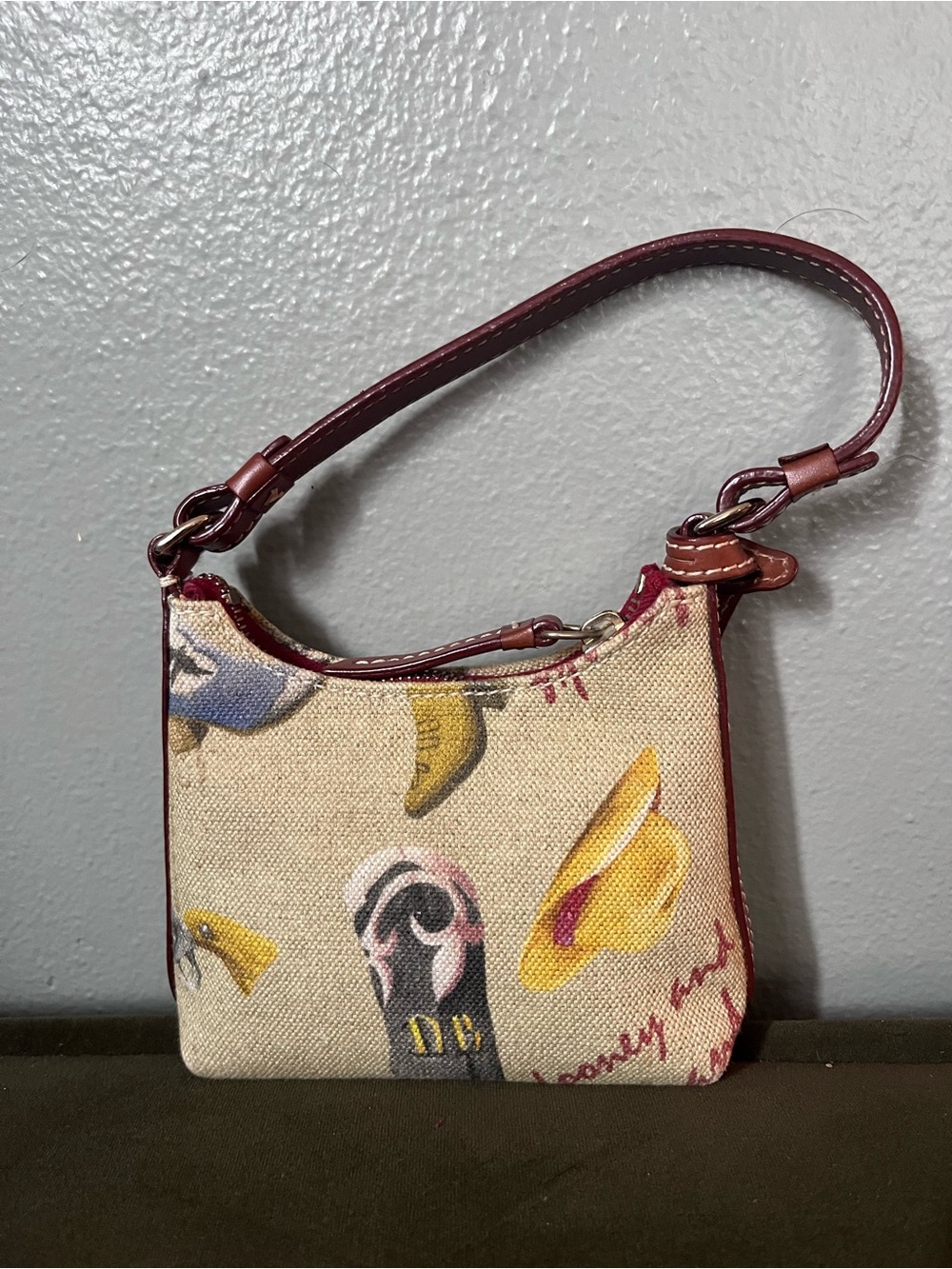 Dooney & Bourke cowboy boot bitsy bag - Picture 2 of 10